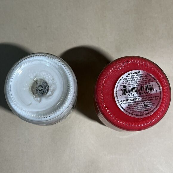 Lot Of 4 Mini Scented Jar Candle Star Lytes/Holiday Time 3 oz Three Scents New - Picture 10 of 10